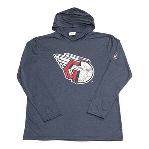 Cleveland Guardians Baseball 9/17/22 SGA Blue Lightweight Sweatshirt Mens XL